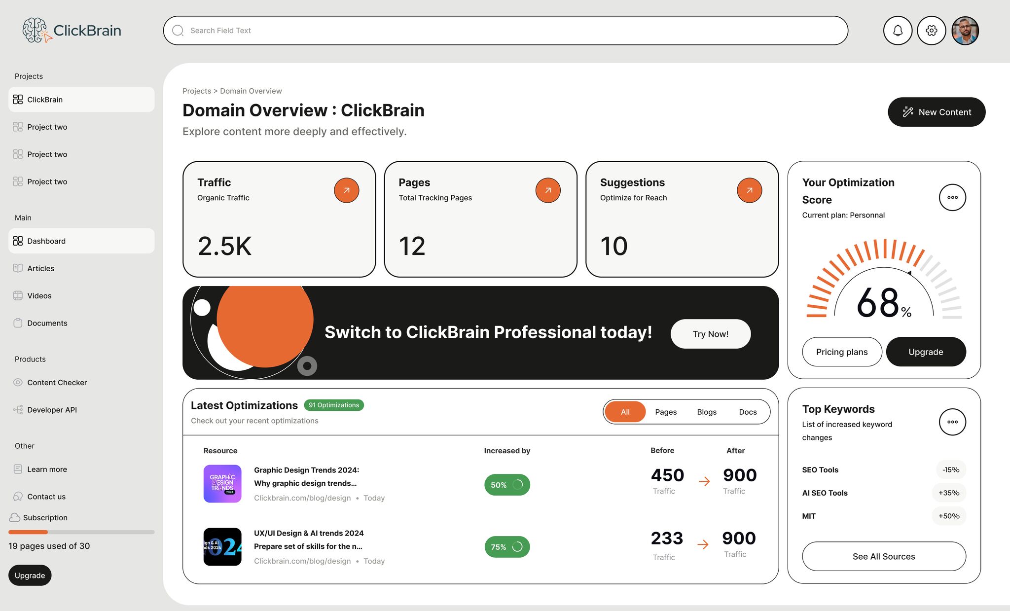 Product screenshot
